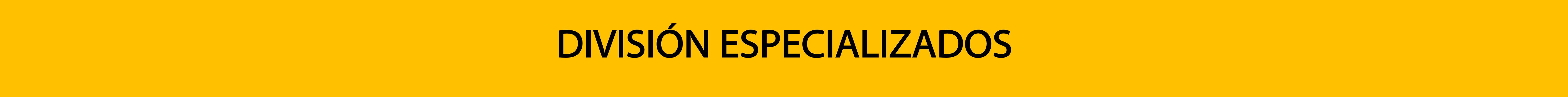 Especializados